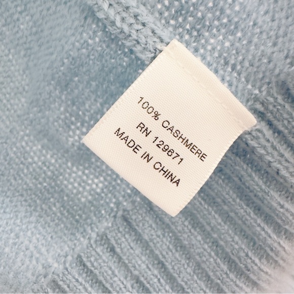 NEW NakedCashmere Tory Cashmere Open Cardigan Cloud - Picture 11 of 12